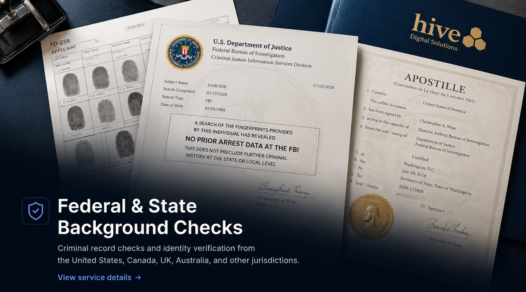 Federal & State Background Checks
